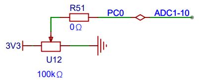ADC-独立模式单通道采集-硬件电路设计-1